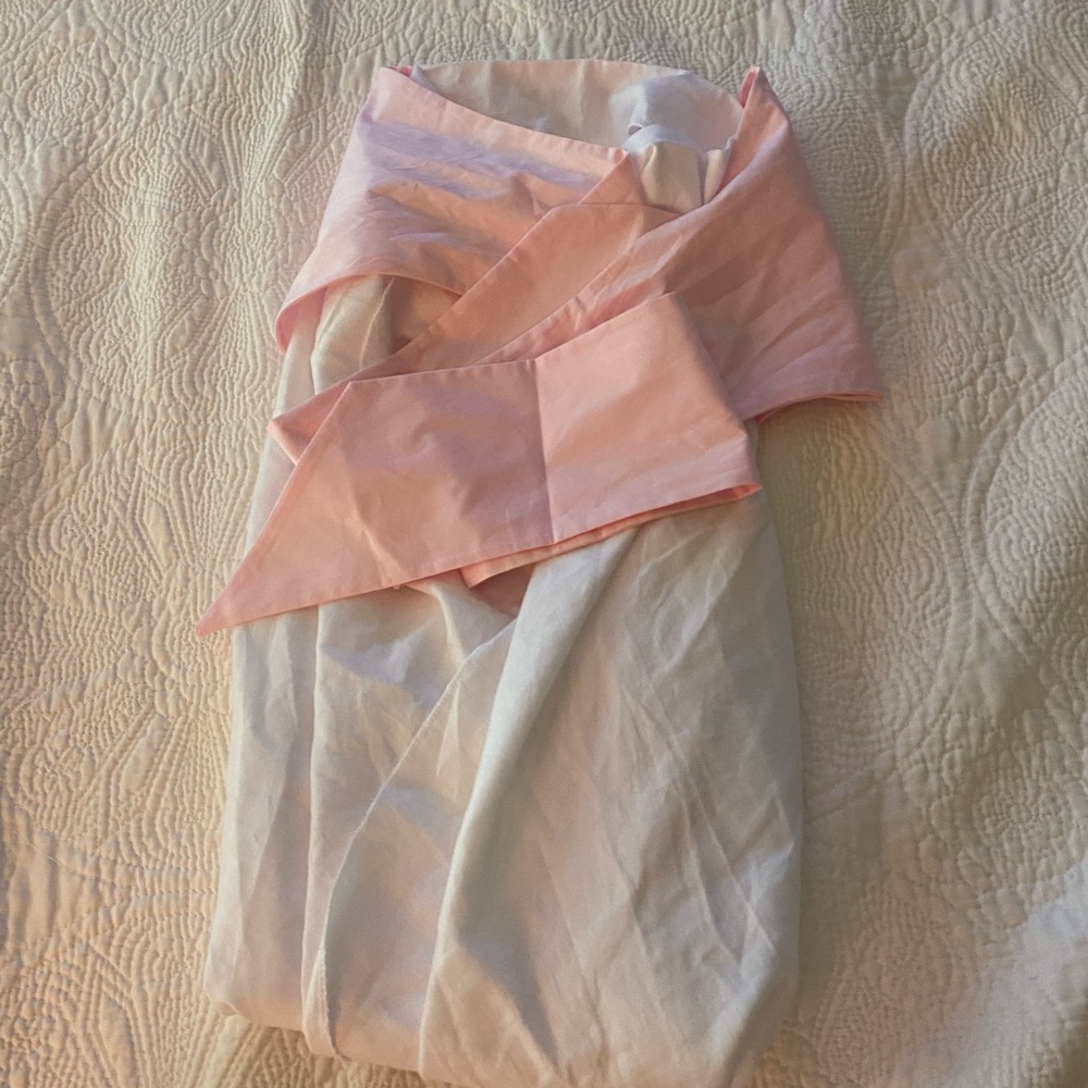 Beaufort Bonnet Co Bow Swaddle Palm Beach Pink